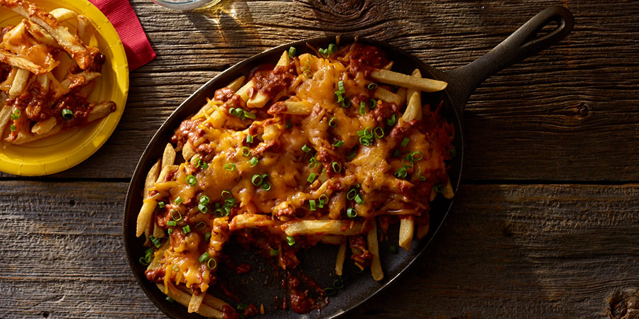Frites au chili