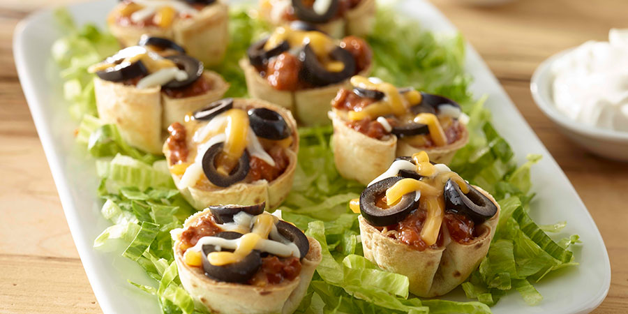 Mini bouchées mexicaines au chili